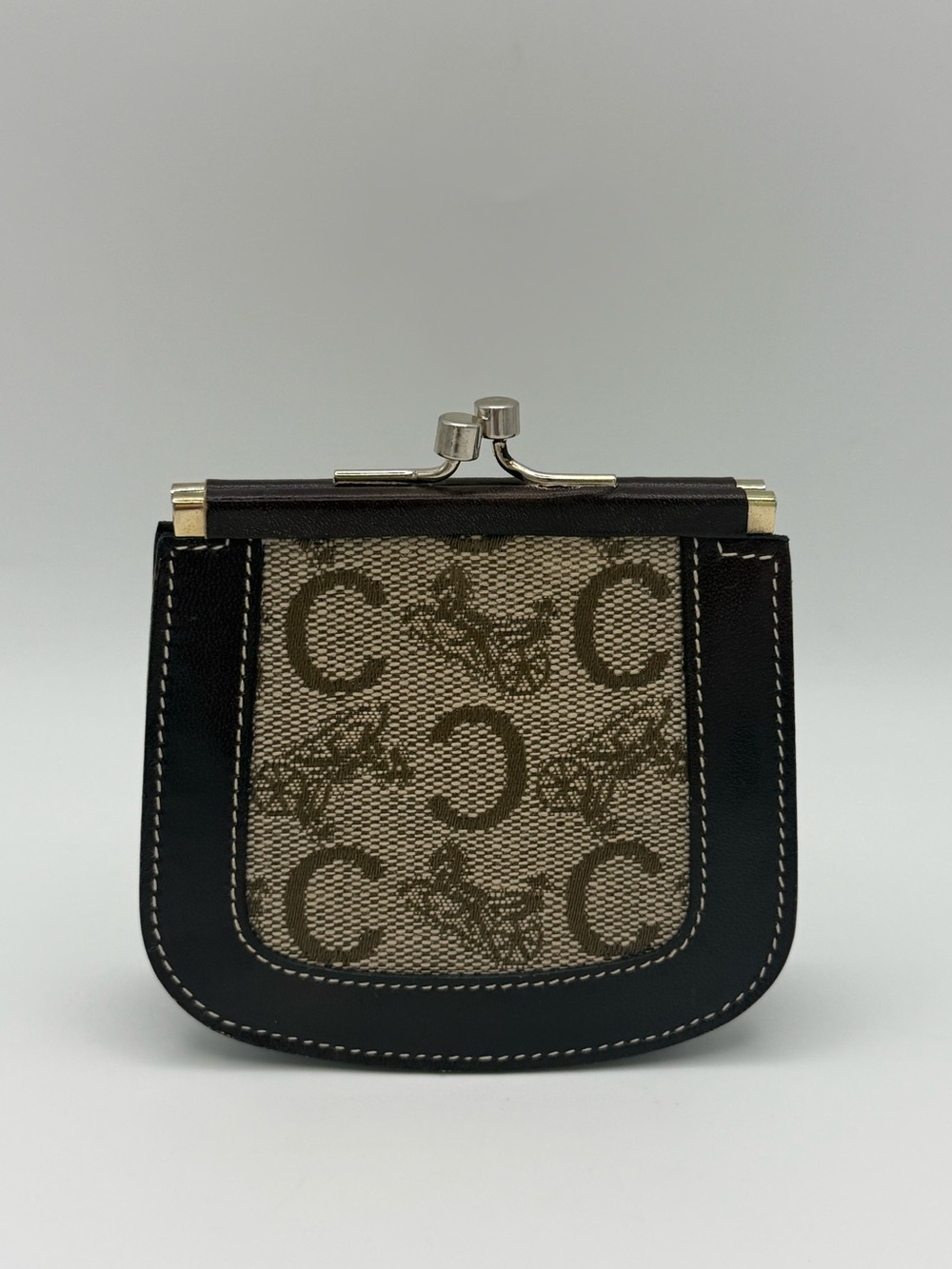 Celine Horse Carriage Kisslock Coin Pouch - Picture 7 of 11